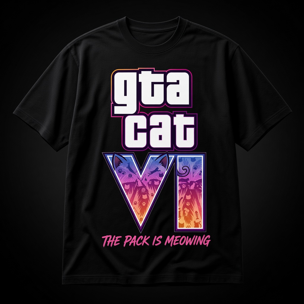 The Pack Is Meowing Tee